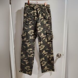 Camouflage Cargo Pants for Women